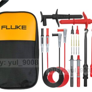 Kit de cables de prueba automotrices sondas de perforación + estuche blando para multímetro medidor FLUKE-