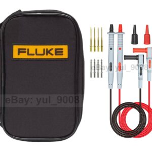 Kit de cable de prueba automotriz multímetro con agujas + bolsa blanda para medidor FLUKE-