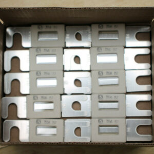 TIRA DE FUSIBLES AUTOMOTRICES LITTELFUSE 60 9 MM 48 VDC 355A CON CARCASA caja de 50 - Nuevo-