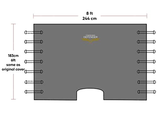Funda protectora universal para remolque frontal accesorios oscuros- - Image 2