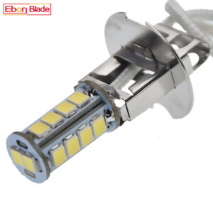 1X H3 CAR LED FOG DRIVING LIGHT FLASHLIGHT TORCH HEAD BULB LAMP GLOBES 6V 6000K