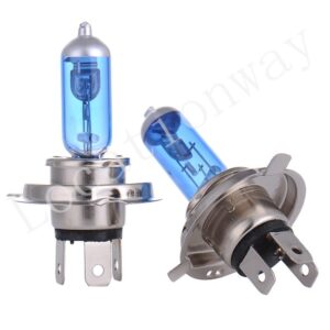 4PC H4 HEADLIGHT GLOBES CAR LIGHT BULBS KIT 100/90W 6000K 12V XENON SUPER WHITE