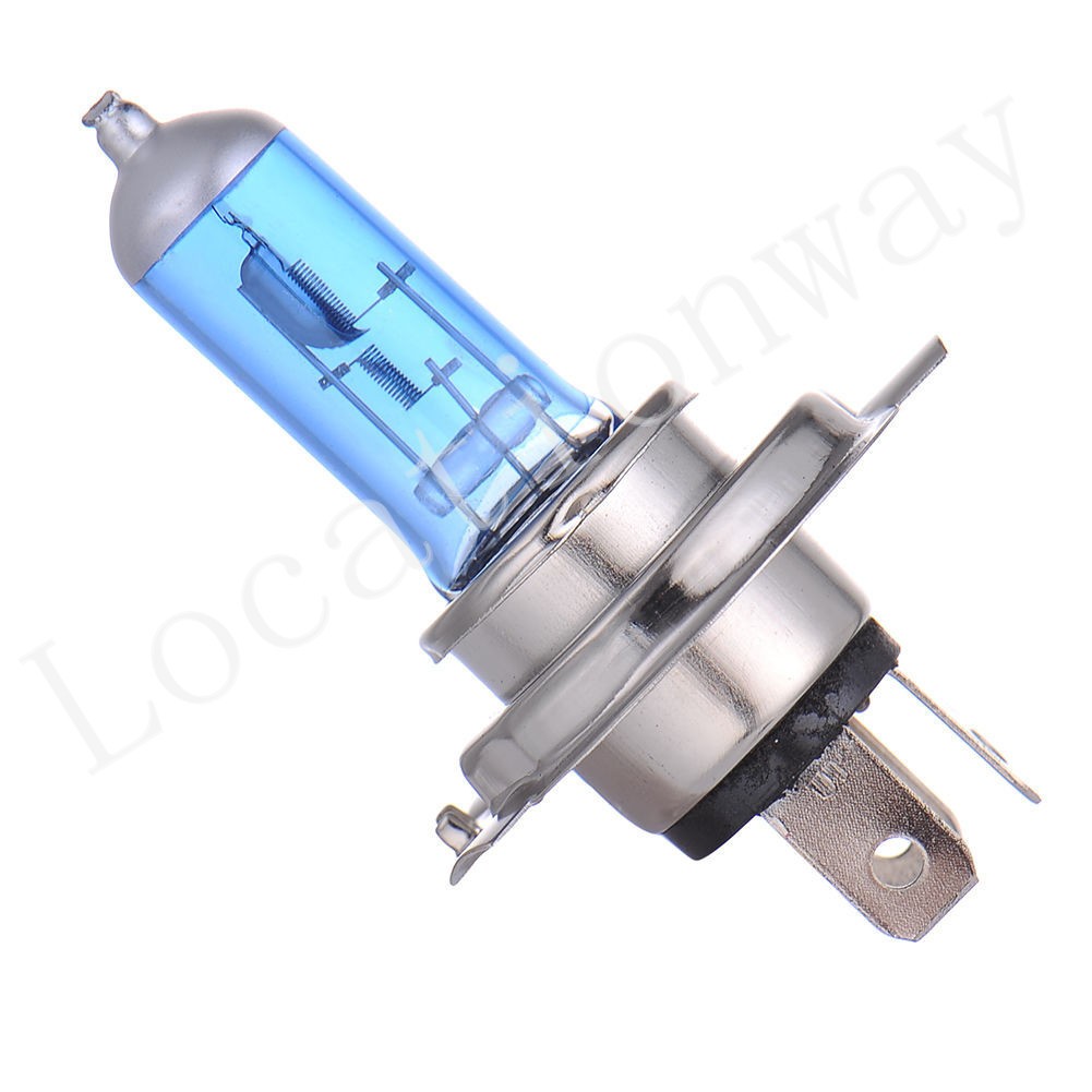 4PC H4 HEADLIGHT GLOBES CAR LIGHT BULBS KIT 100/90W 6000K 12V XENON SUPER WHITE - Image 2