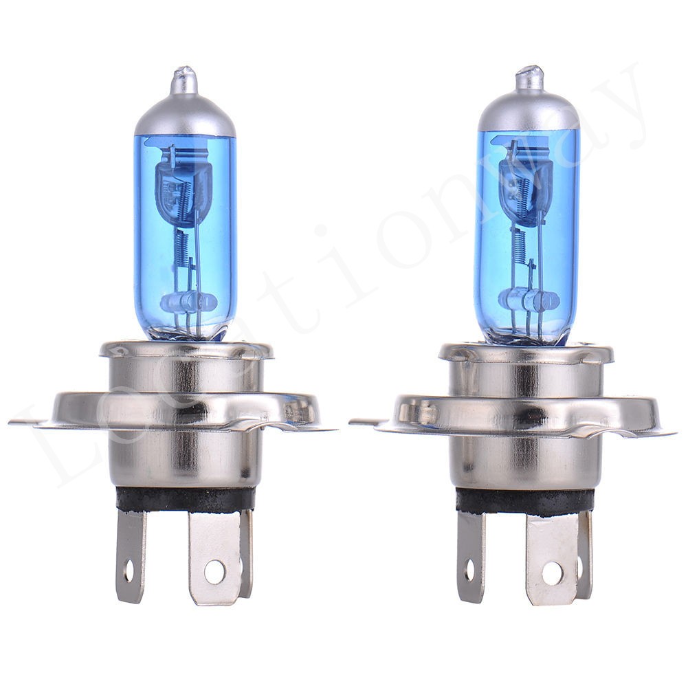 4PC H4 HEADLIGHT GLOBES CAR LIGHT BULBS KIT 100/90W 6000K 12V XENON SUPER WHITE - Image 3