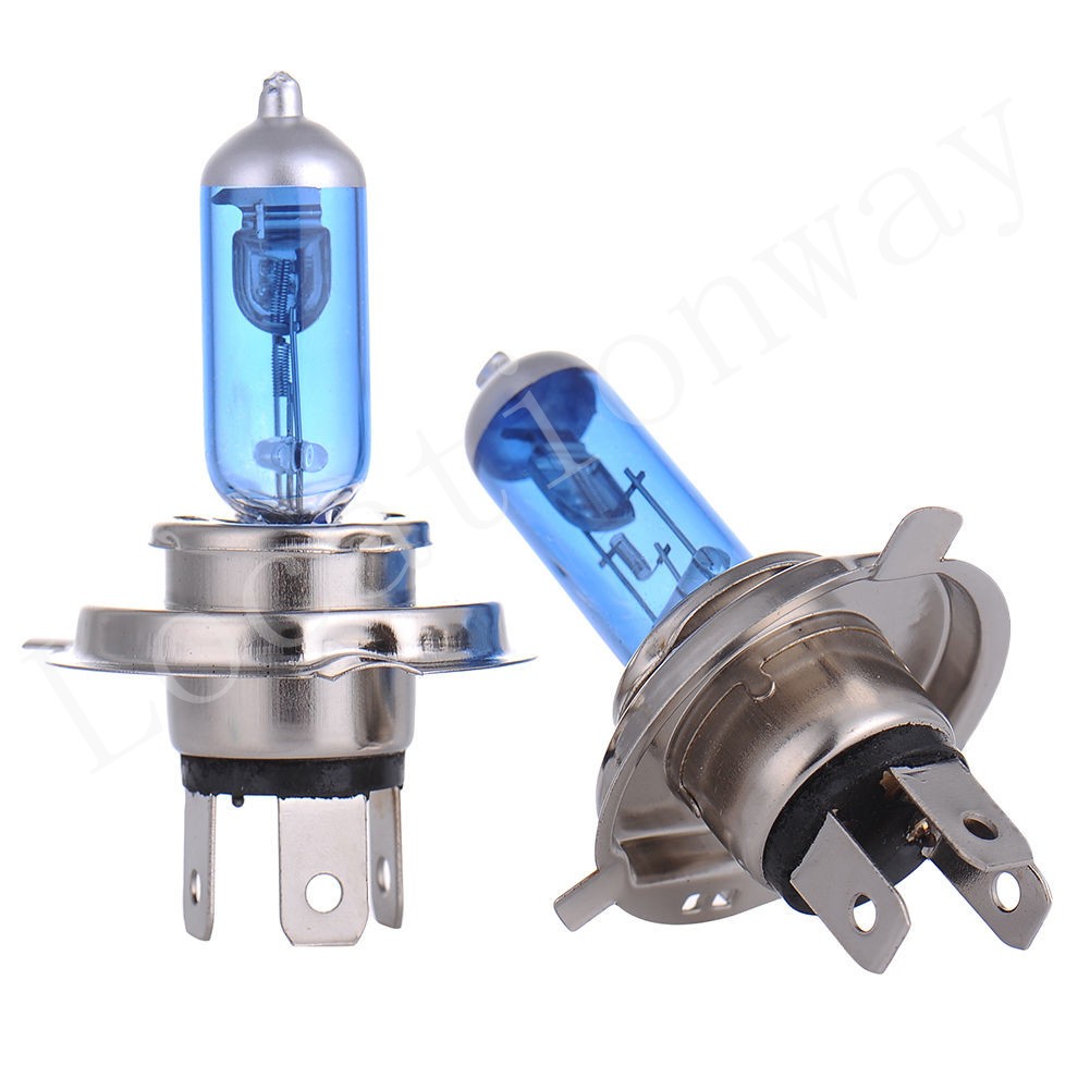 4PC H4 HEADLIGHT GLOBES CAR LIGHT BULBS KIT 100/90W 6000K 12V XENON SUPER WHITE - Image 5