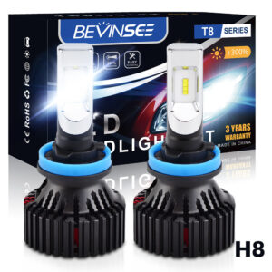 2x H11 H8 LED Faros Globos Blanco Brillante 16000LM Para Toyota Aurion 2006-2011-