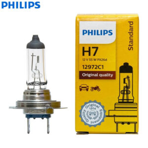 Faros halógenos originales Philips H7 12v 55w luz antiniebla luz alta baja para coche-
