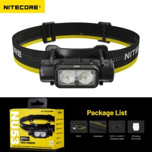 Faro Nitecore NU53 1800 LM Faro Industrial Recargable Luces Camping-