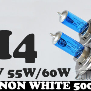 H4 60W / 55W 12V Xenón Blanco 5000k Viga Alta/Baja Faros Globos Bombillas LED HID-