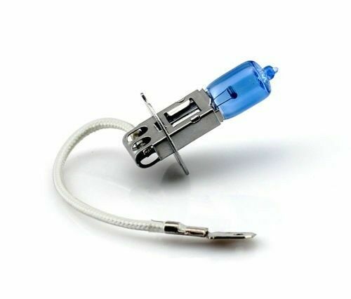 2 x 12V H3 100W XENÓN BLANCO 5000K HALÓGENO COCHE LUZ LÁMPARA GLOBOS/BOMBILLAS - - Image 4