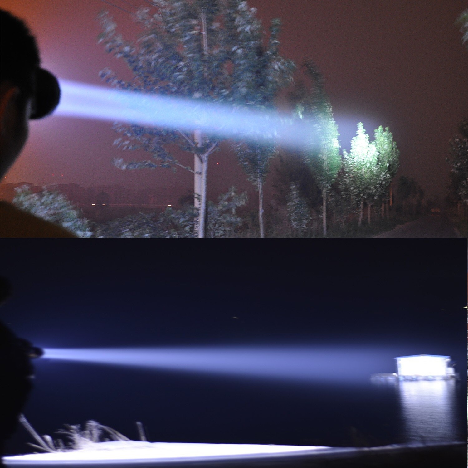 Odear Faro Super Brillante Recargable LED Foco Faro con Batería- - Image 3
