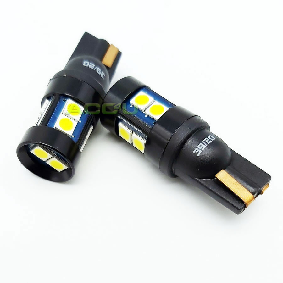 Anillo 12v Coche W5W 501 Canbus Libre de Errores 6000K Blanco LED Bombillas Interior- - Image 3