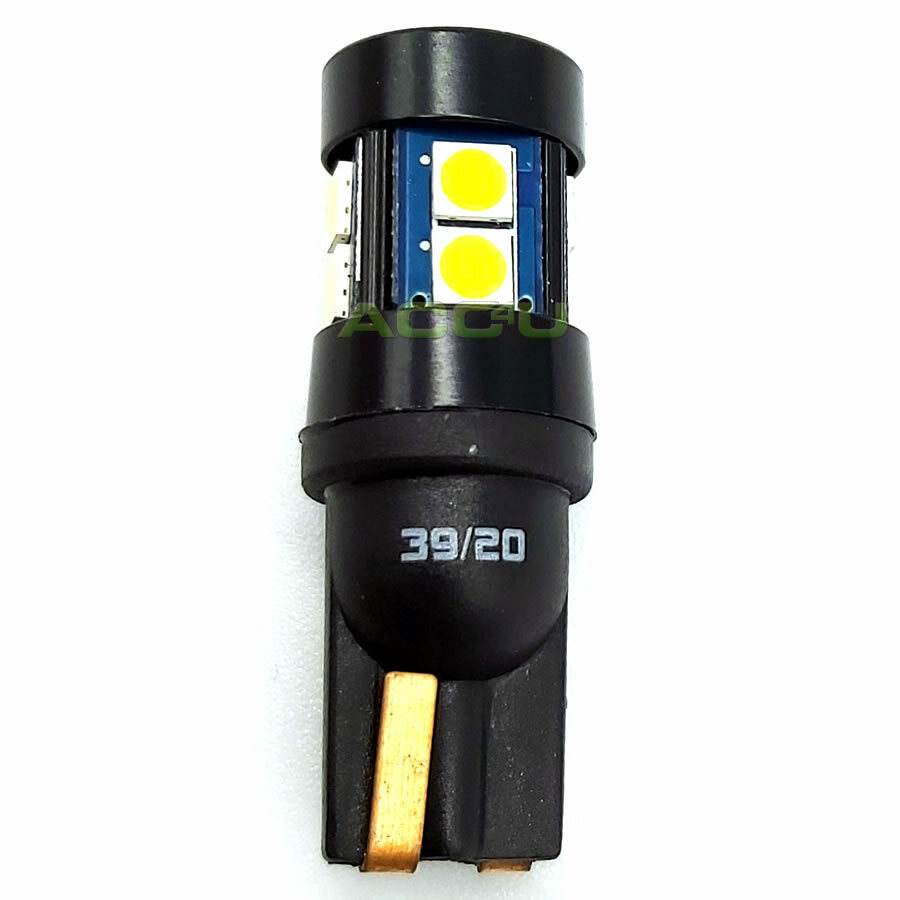 Anillo 12v Coche W5W 501 Canbus Libre de Errores 6000K Blanco LED Bombillas Interior- - Image 5