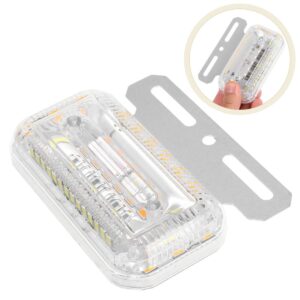 Bombillas traseras automotrices luces traseras montadas en coche marcador ámbar-