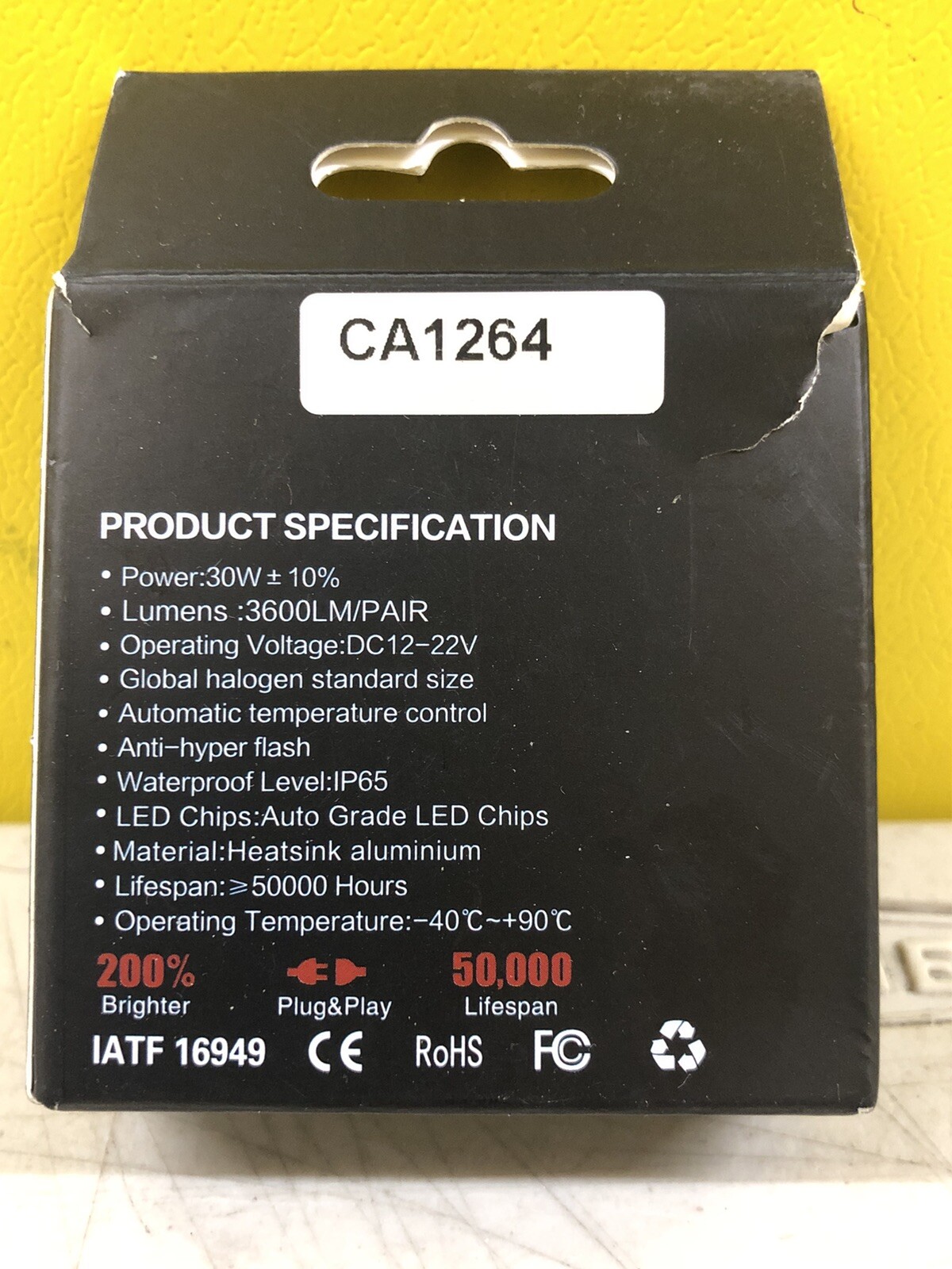JUEGO BOMBILLAS LED SUPER CANBUS AUTOMOTRIZ CA1264- - Image 3