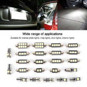 Luces LED Automotrices Luz LED Coche Luz Blanca Coche Bombillas T10 5W Para-