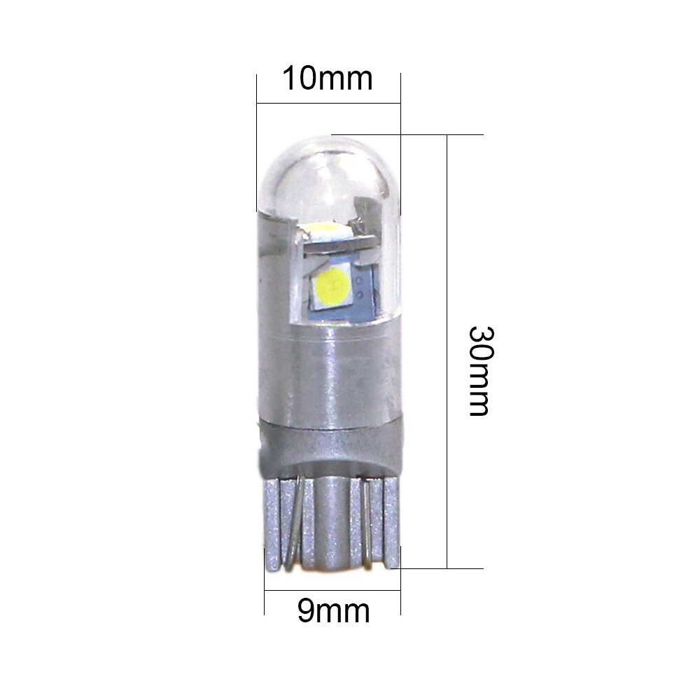 G4 AUTOMOTRIZ 4x T10 285 W5W Bombillas LED 12V 3030 Rosa Brillante Luz de matrícula- - Image 5