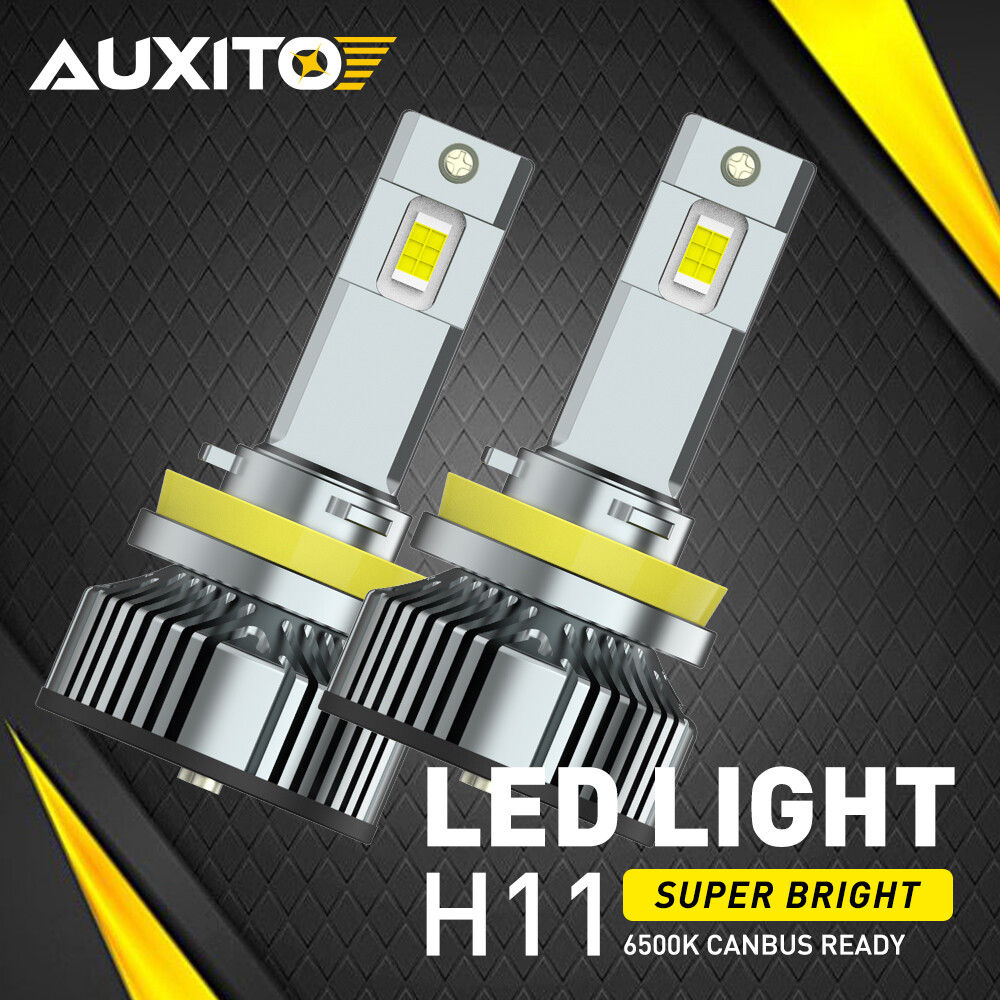 AUXITO SUPER BRILLANTE H11 LED Faros Bombillas para Ram 1500 2019-2022 KITS de haz bajo-