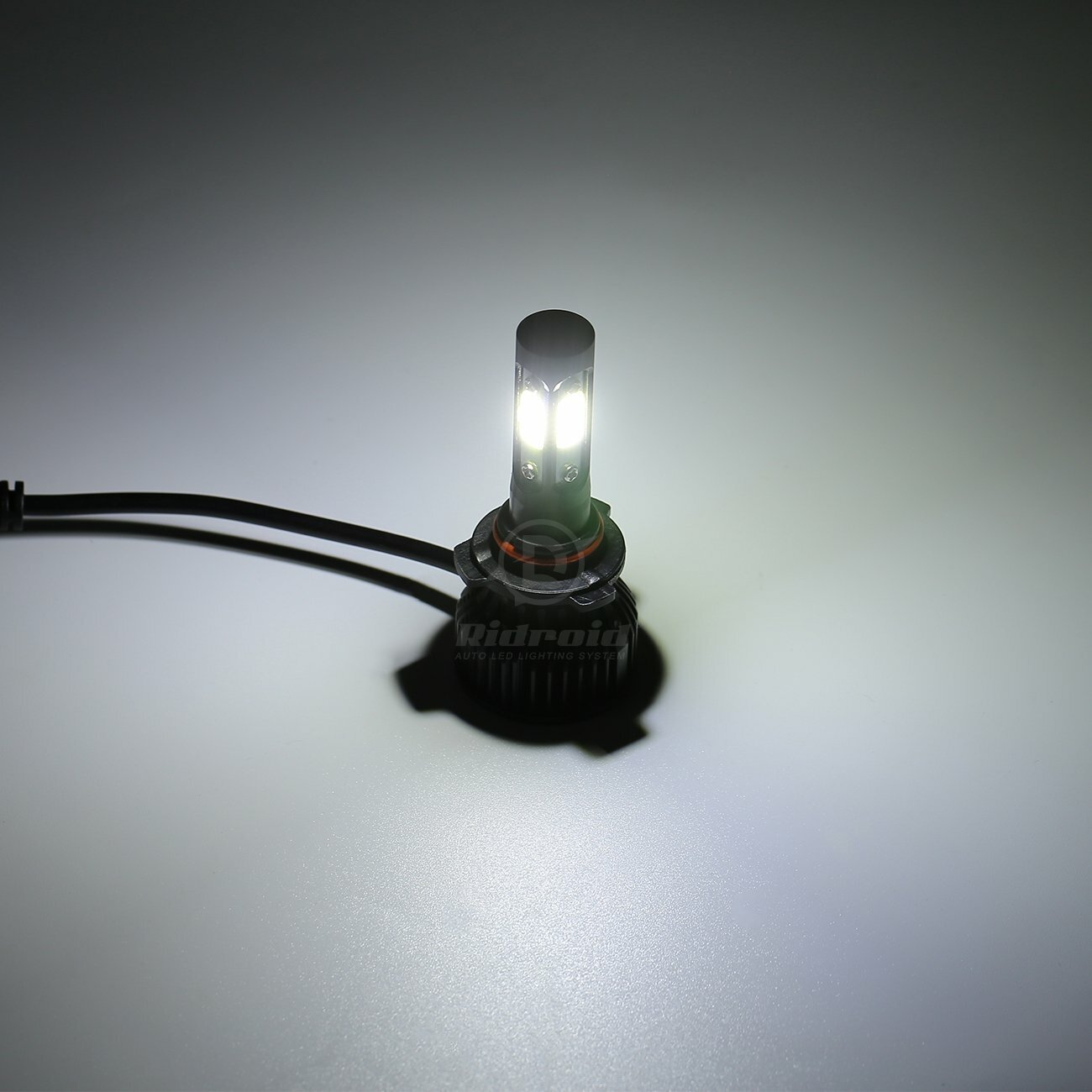 Kits de bombillas LED Ridroid 4Sides 9005 HB3 180W 6000K blanco haz alto bajo- - Image 2