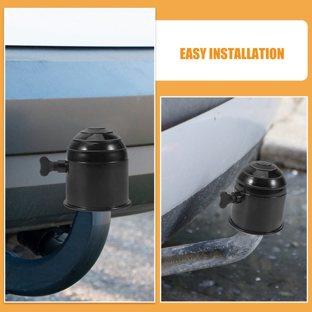 Cubierta de enganche de remolque para caravana accesorios exteriores automotrices 2 piezas- - Image 3