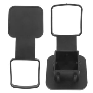 2 piezas cubierta de enganche para caravana remolque automotriz enchufe antipolvo receptor de remolque-