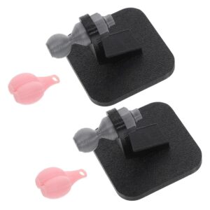 2 Pcs Bumper Tow Hook Cover Exterior Accessories Automotive Caravan Hitch