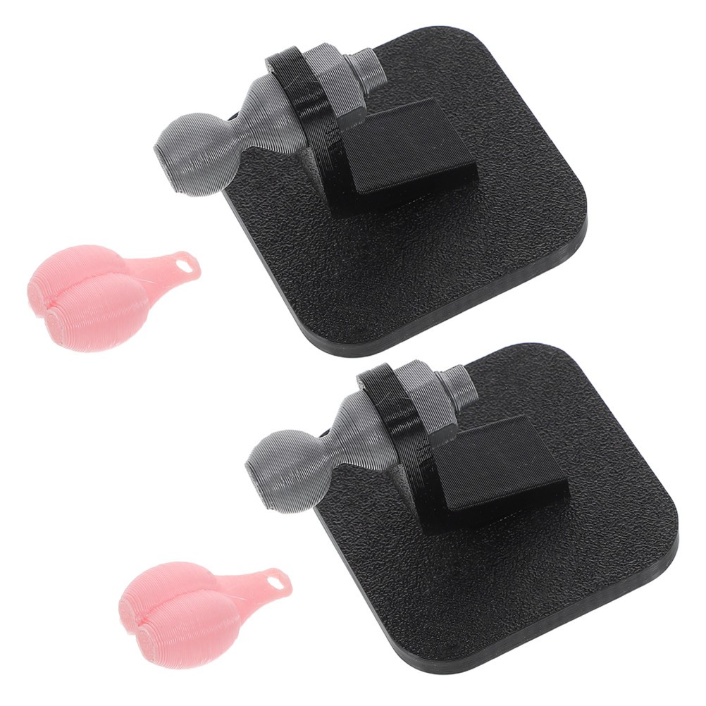 2 Pcs Bumper Tow Hook Cover Exterior Accessories Automotive Caravan Hitch