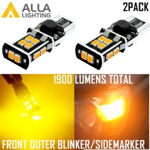 Bombilla LED ámbar 916NA | Bombilla de marcador lateral | Bombilla de señal de giro-