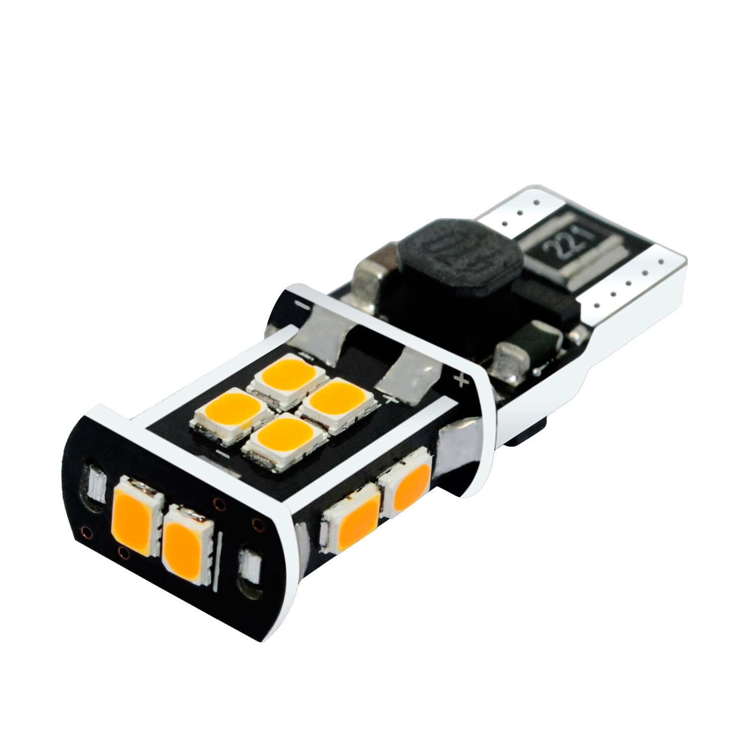 Bombilla LED ámbar 916NA | Bombilla de marcador lateral | Bombilla de señal de giro- - Image 4