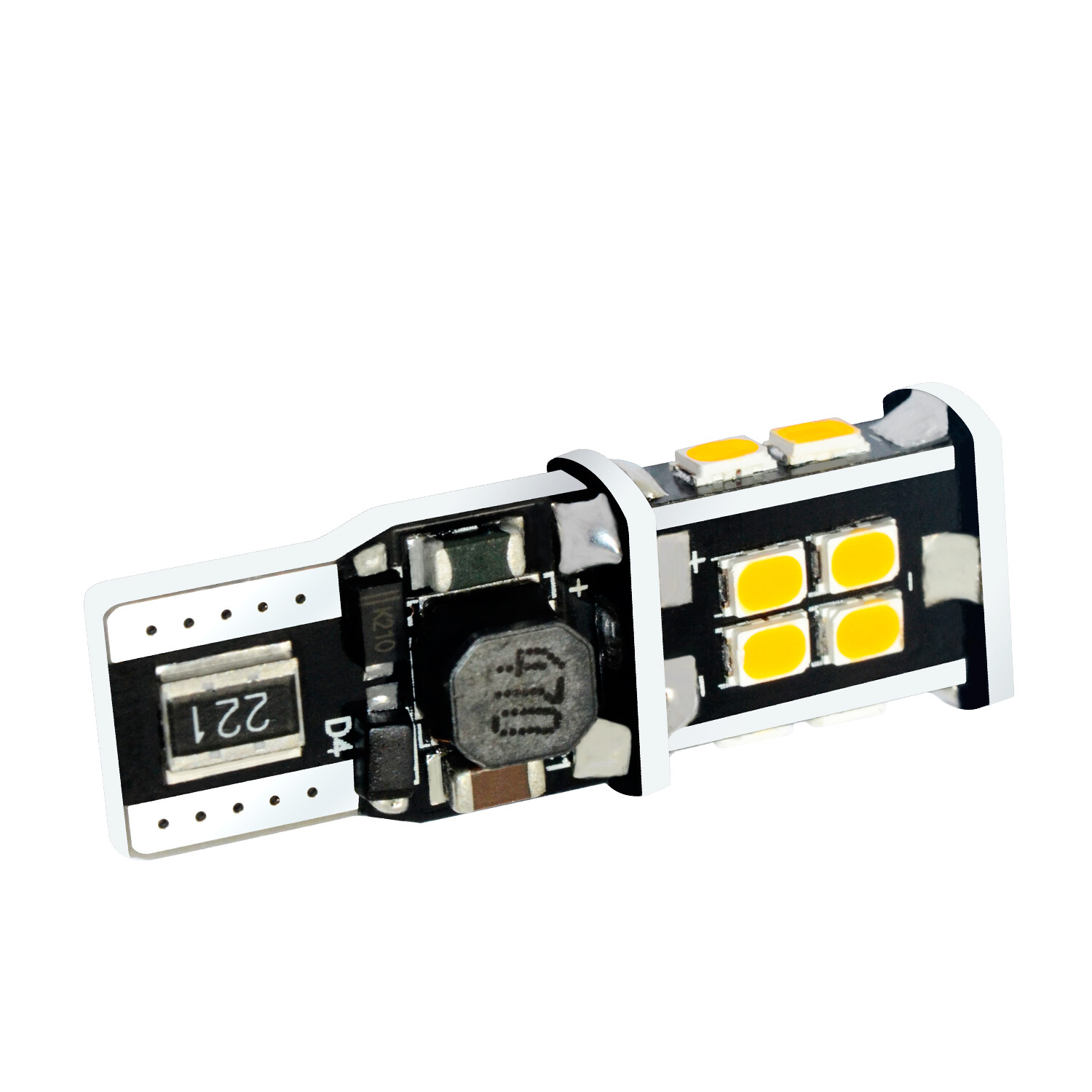 Bombilla LED ámbar 916NA | Bombilla de marcador lateral | Bombilla de señal de giro- - Image 5