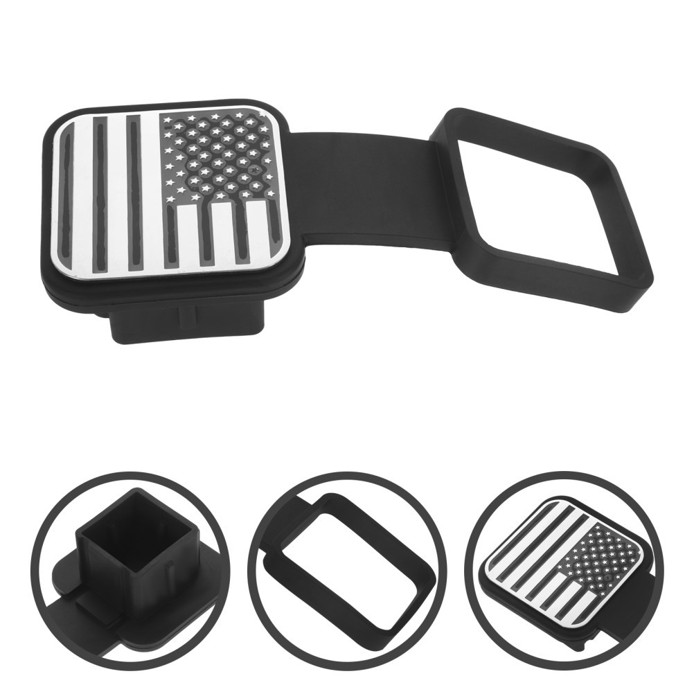 Caravan Tow Hitch Cover Protective Cap Towing Automotive Trailer Dust Plug - Image 3