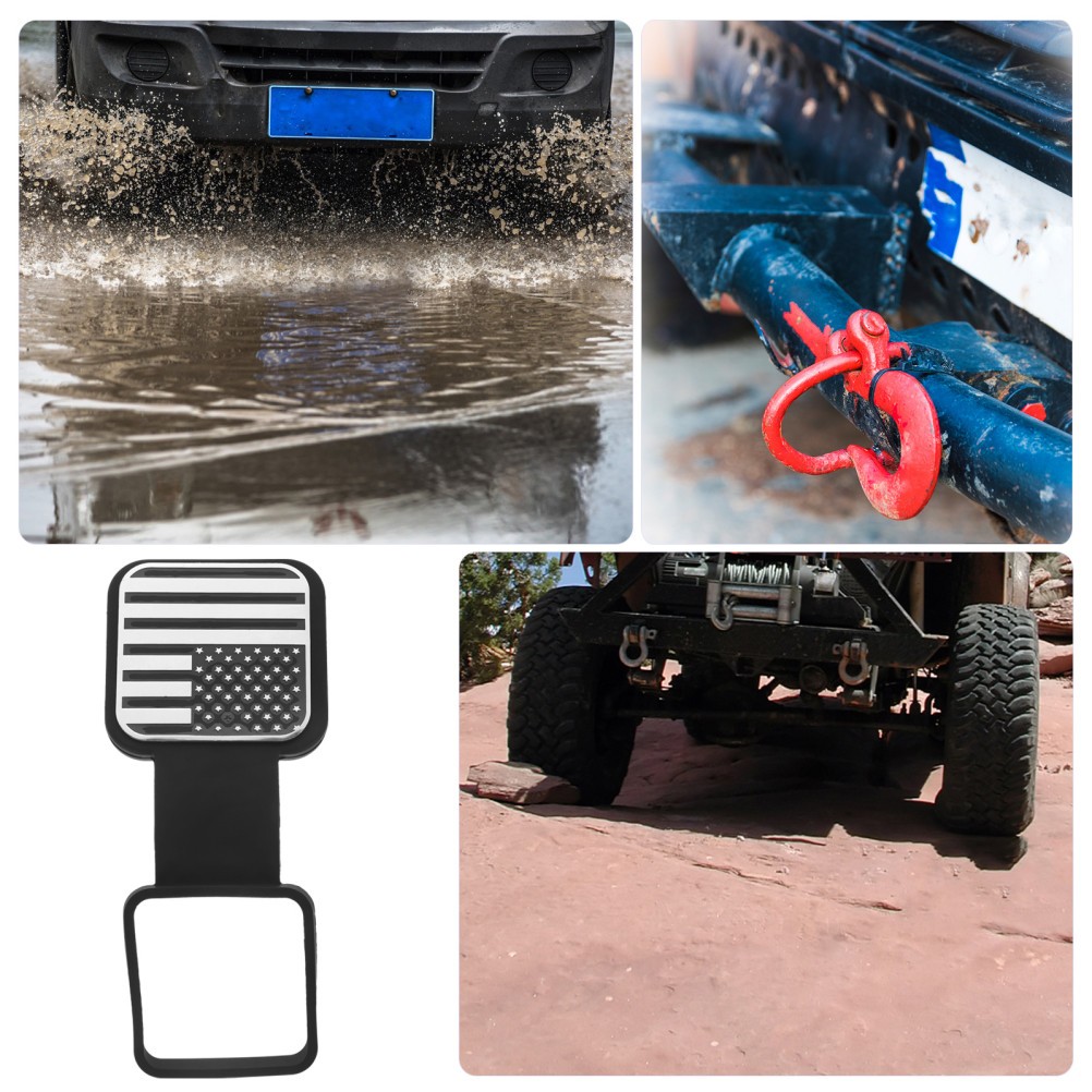 Caravan Tow Hitch Cover Protective Cap Towing Automotive Trailer Dust Plug - Image 5