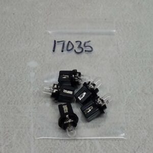 17035 Lámparas Miniatura Automotriz Panel de Instrumentos 12V Cantidad 5 Piezas-