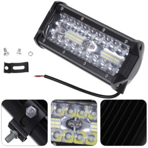 Barras de luz automotrices de 7 pulgadas luces de conducción foco LED reflector-