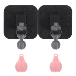 Cubierta de enganche de remolque 2 piezas protector de bola accesorios exteriores automotrices caravana-