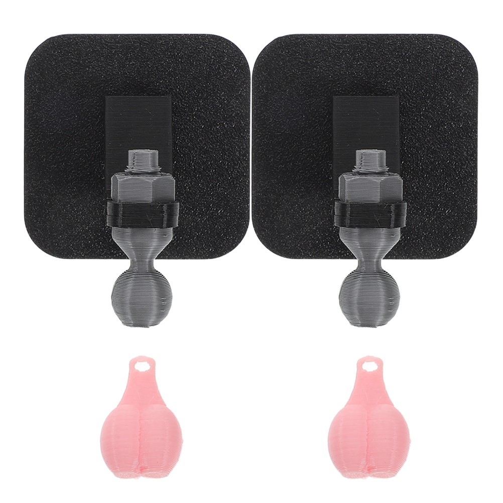 Cubierta de enganche de remolque 2 piezas protector de bola accesorios exteriores automotrices caravana-