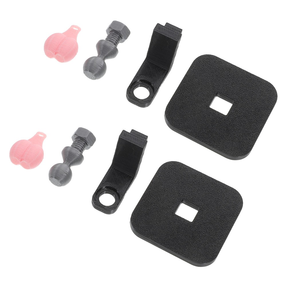 Cubierta de enganche de remolque 2 piezas protector de bola accesorios exteriores automotrices caravana- - Image 4