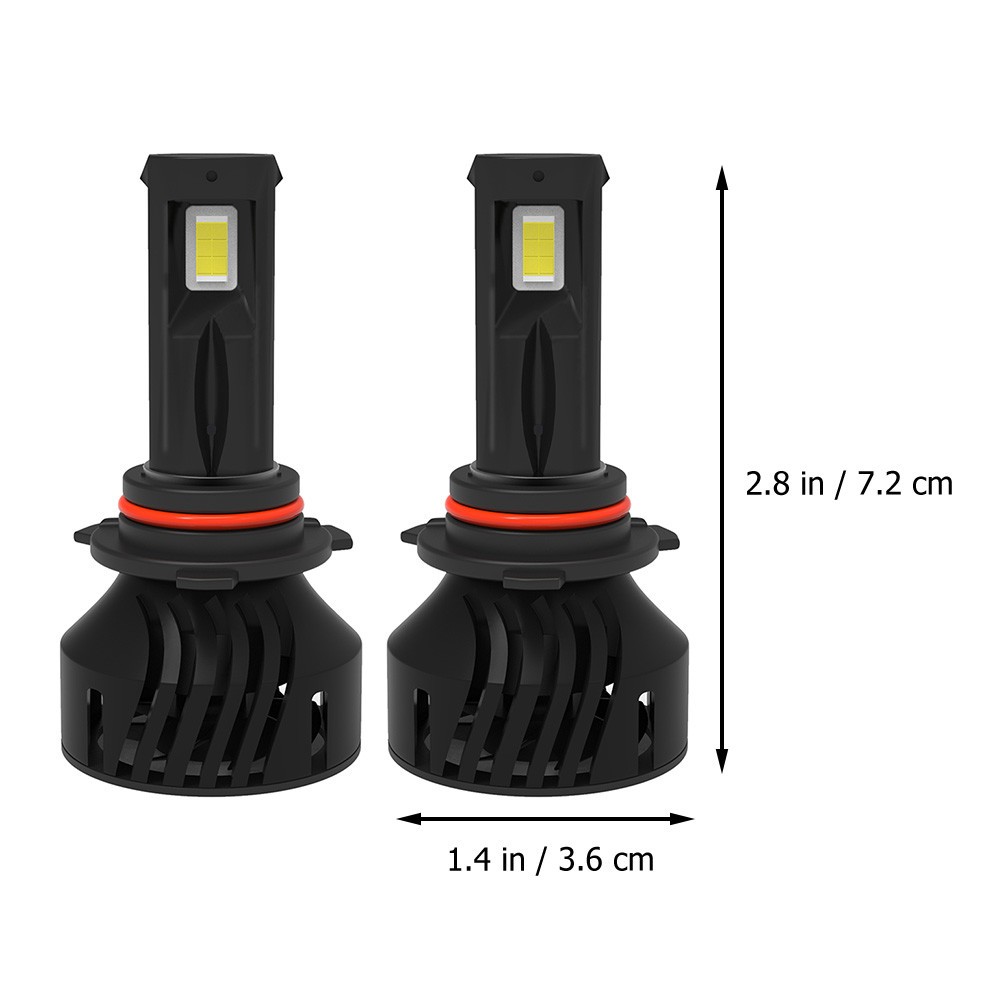 2 Piezas Luces de Conducción Automotriz Faros Faros Faros Faros para Coche- - Image 5