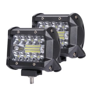 Luces antiniebla fuera de carretera faros LED para iluminación de automóvil de 4 pulgadas-