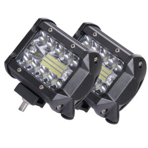 Barras de luz automotrices de 4 pulgadas faros de iluminación de automóvil lámpara de conducción LED-