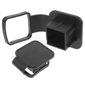 Cubierta de enganche de remolque 2 piezas tapón antipolvo automotriz caravana-