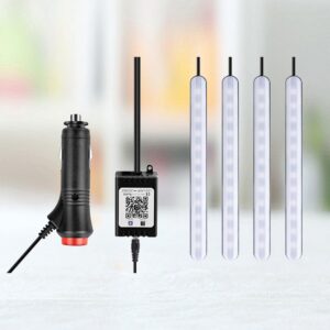 Luces de atmósfera de automóvil interiores interfaz automotriz carga luces nocturnas-