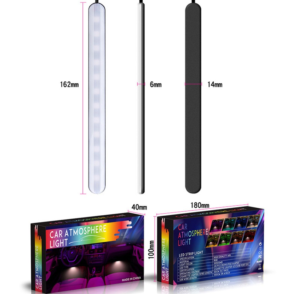 Lámparas nocturnas de carga de interfaz automotriz para iluminación de automóvil- - Image 3