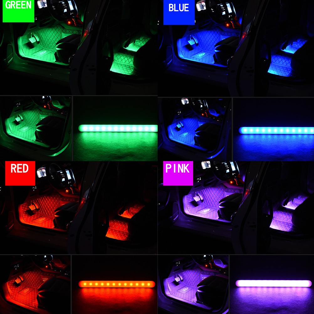 Lámparas nocturnas de carga de interfaz automotriz para iluminación de automóvil- - Image 4