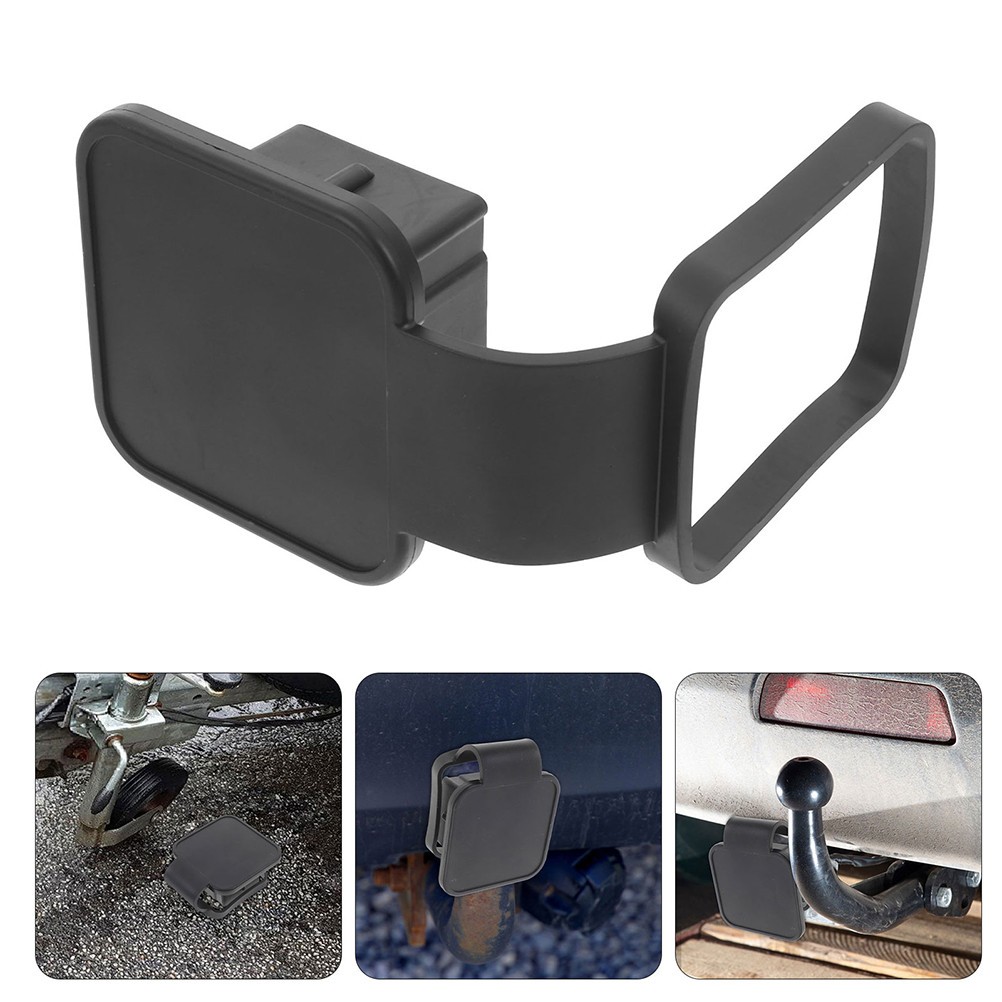 Cubierta de enganche de remolque 2 piezas tapón antipolvo automotriz caravana- - Image 3