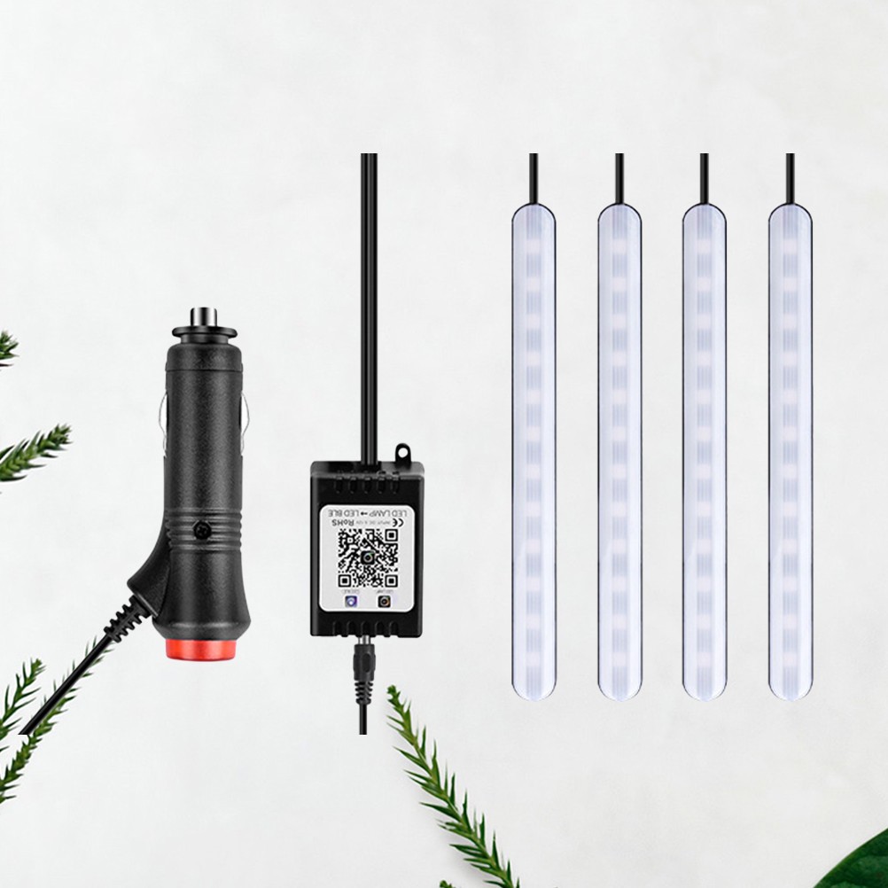 Kit de iluminación ambiental coche lámpara atmósfera interior LED luz nocturna- - Image 4