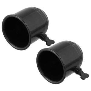 2 Pcs Automotive Towing Hook Cover Universal Hitch Caravan Front