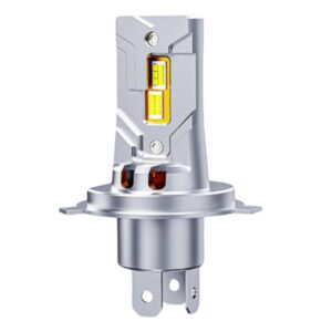 Faros LED automotrices H4 mini brillo 800 por ciento luz blanca fría-