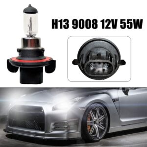 Luces LED de haz alto cuarzo súper brillantes 55W 6000K faros automotrices-