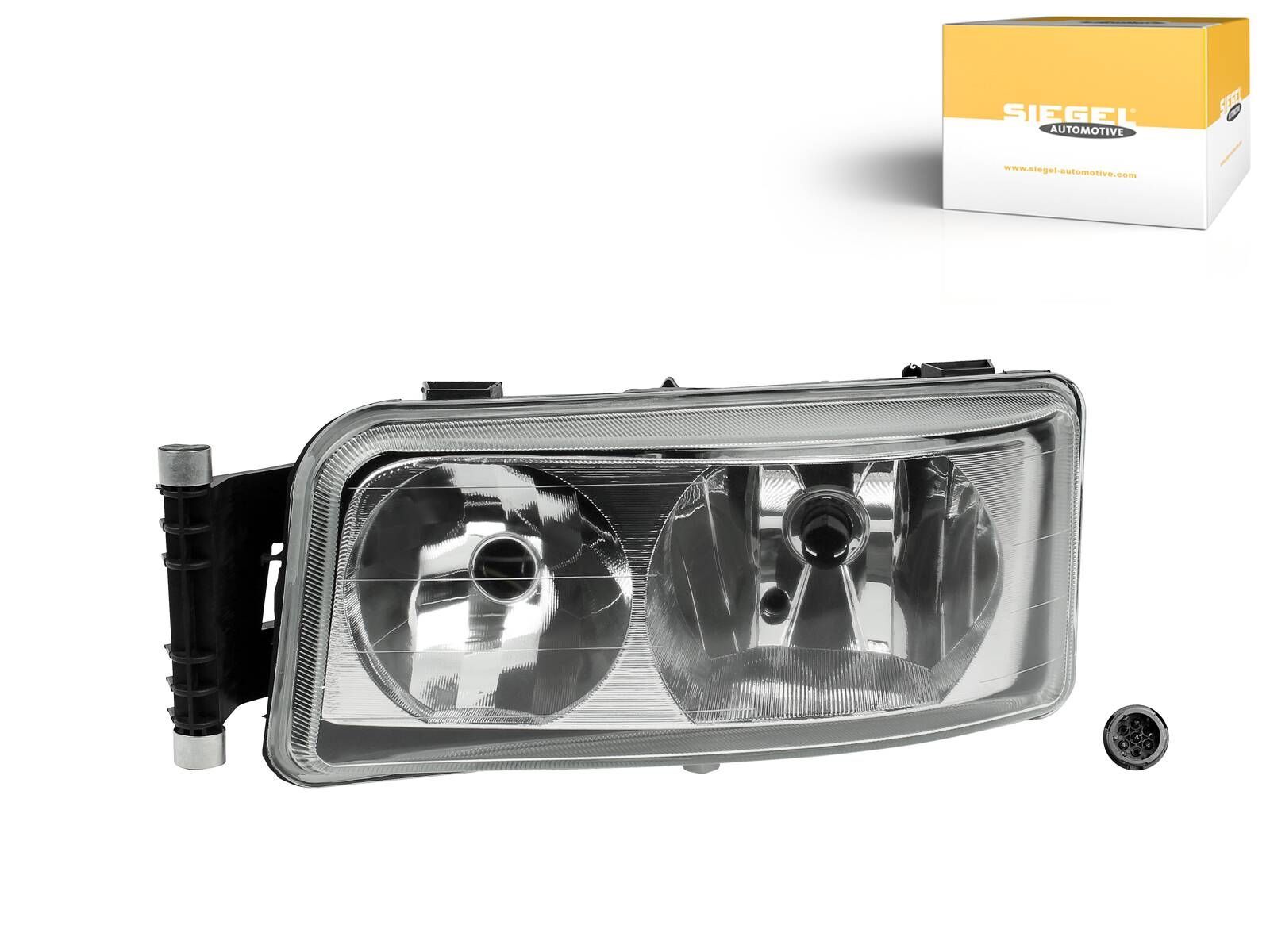Faro izquierdo SIEGEL Automotive SA5A0145, con marca E, 24 V-